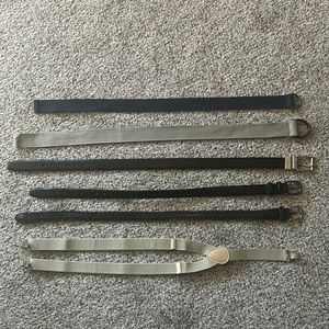 Boys belts and suspenders